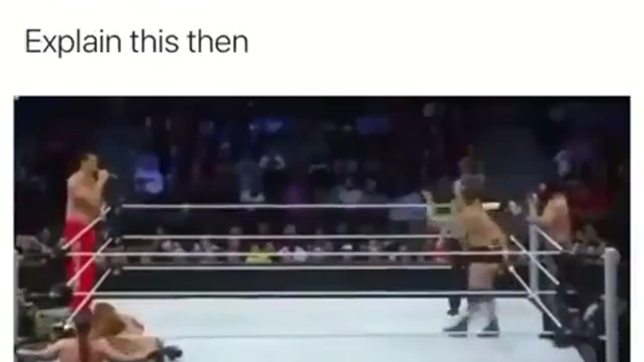 For Those Whole Don't Believe Wrestling Is Real