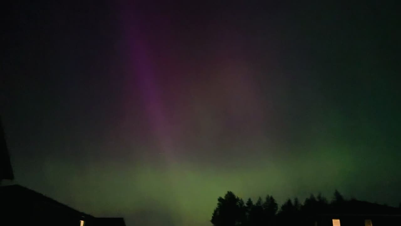 Northern lights in Seattle