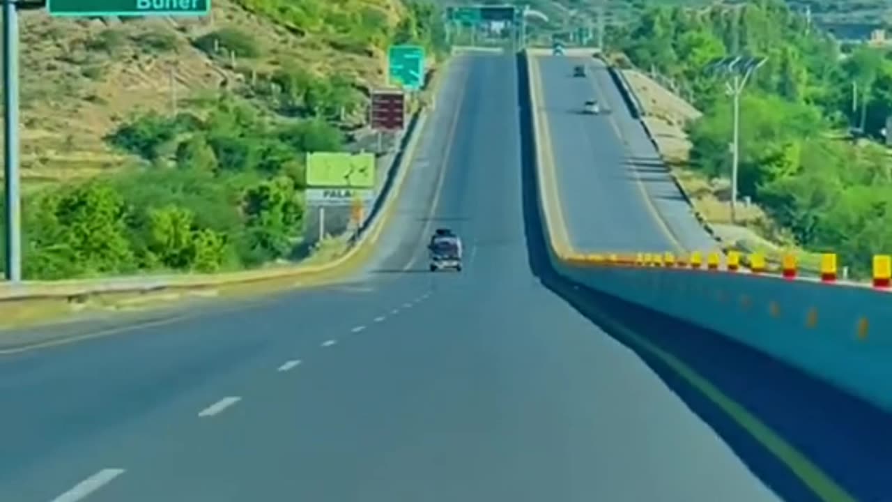 Buner Exit on Swat Motorway KPK Pakistan