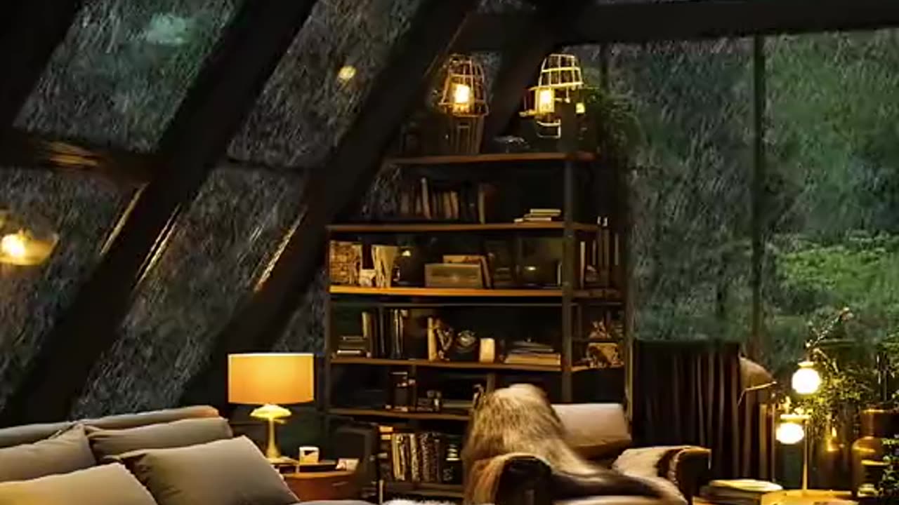 Peaceful rain