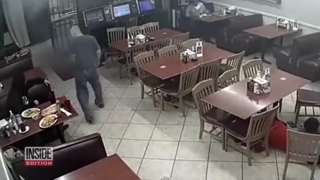 Armed Restaurant Robbery Suspect Shot Dead by Customer