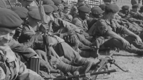 British Army Training Unit And Kenyan Paratroopers Training Exercise Near Mount Kenya (Dol Dol)