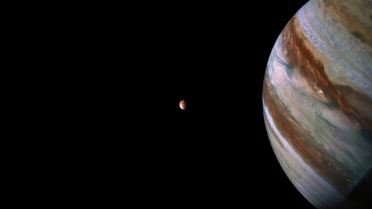 NASA’s Juno Spacecraft Flies Past Io and Jupiter, With Music by Vangelis