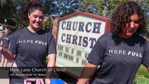 Ham Lane Church of Christ 4th Annual Walk For Water