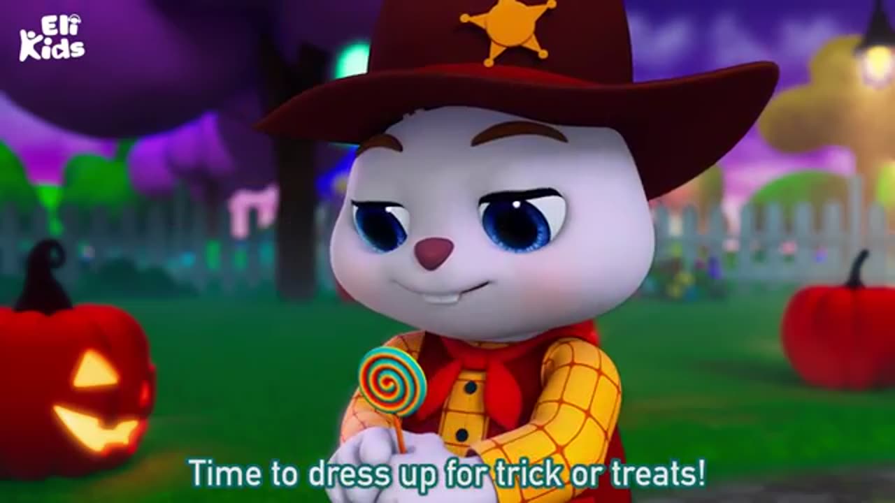 Halloween Night | Trick Or Treat | Eli Kids Songs & Nursery Rhymes