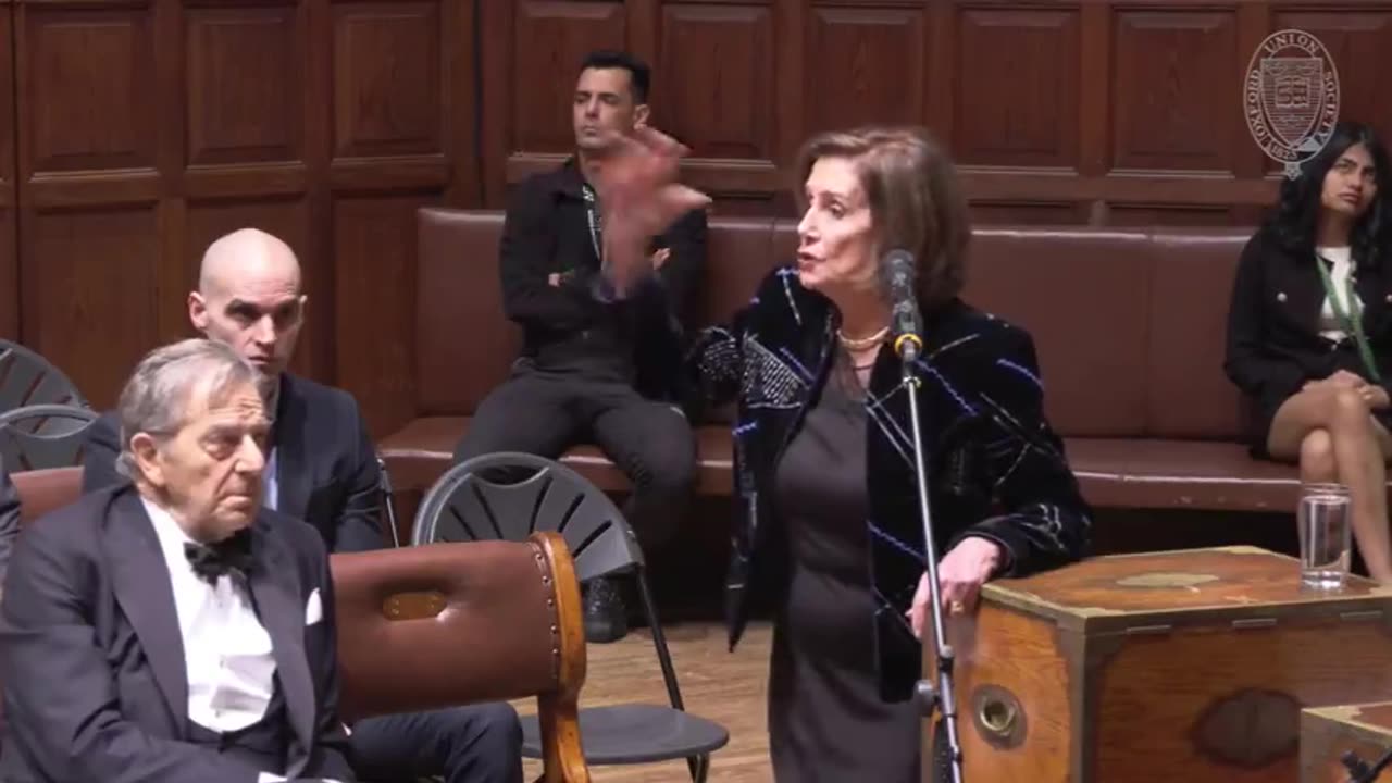 NANCY PELOSI; PROPERLY DESTROYED @ OXFORD DEBATES 2024