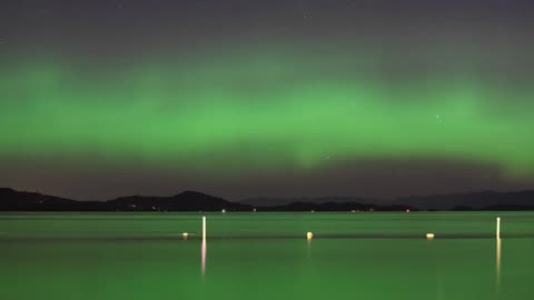 Aurora Borealis from Polson, MT