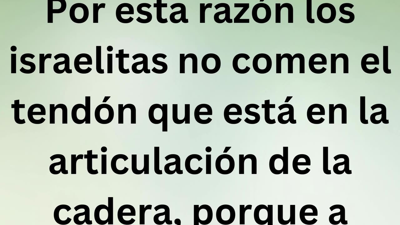 "El Significado del Muslo Desencajado: Un Nuevo Nombre para Jacob" Génesis 32:32.