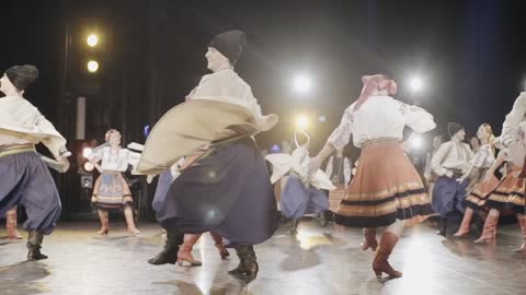 Igor Moiseyev Ballet, backstage