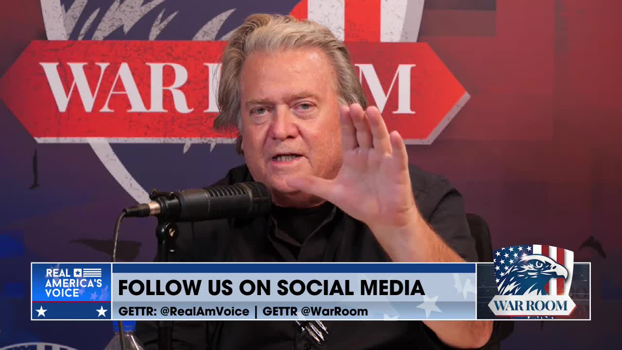 Bannon Blasts Collusion Between MSM, FBI, & DOJ To Cover-Up Hunter Biden’s Treasonous Hard Drive