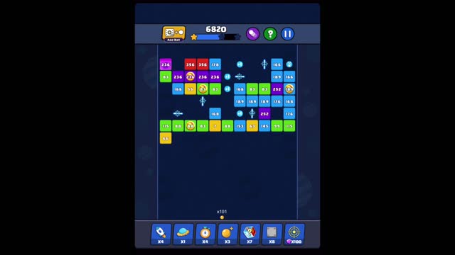 Bricks Ball Crusher Level 460 walkthrough