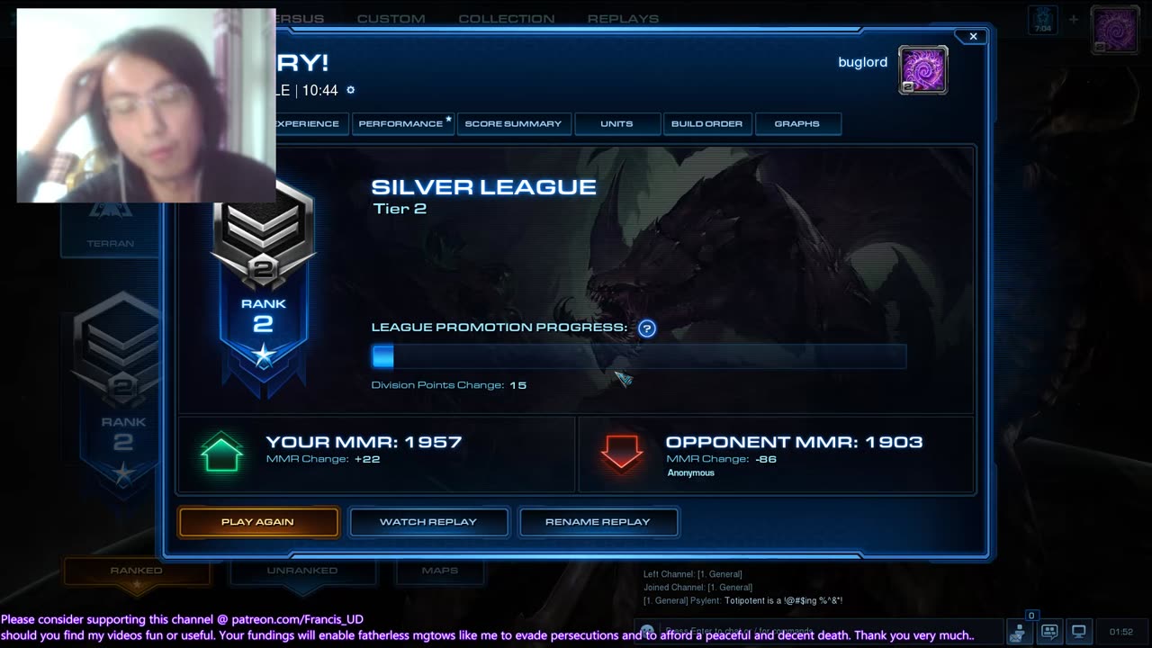 starcraft2 zvp a decent win on neohumanity using improved nydus worms