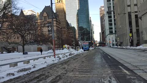 Raw Recording: DT Toronto Trucker Protest Pt 9