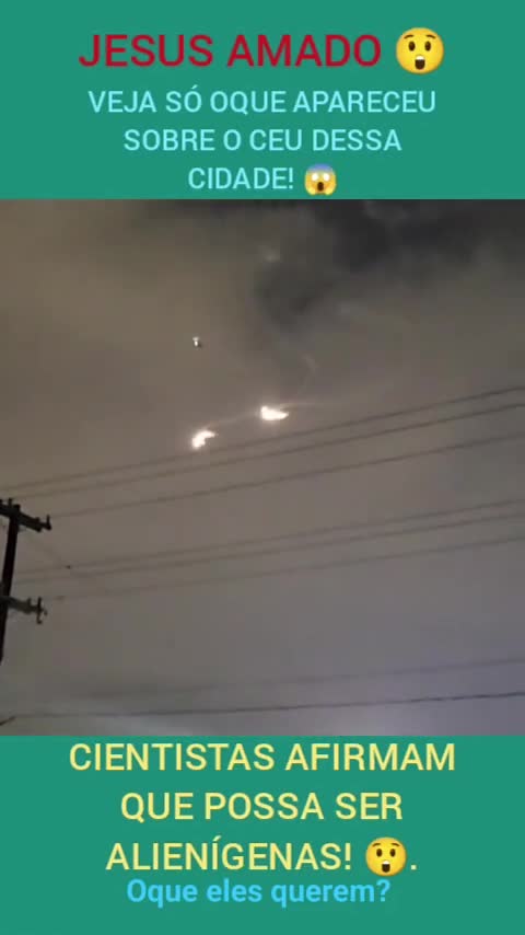 Veja só o que apareceu no céu dessa cidade😱 cientista confirmar ....Veja o vídeo até o fim