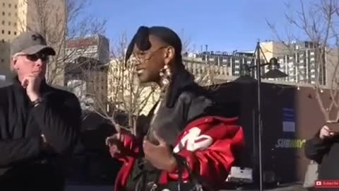 She’s black, she’s a woman, she’s doubly oppressed. Respect her. He demands it.