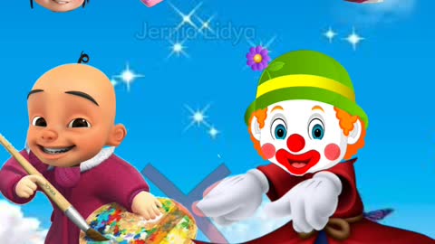 Keluarga Upin Ipin mencari Kepala Masha dan Micky mouse