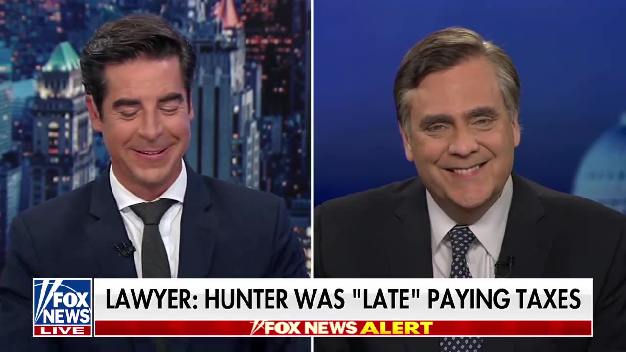 Jonathan turley joins Jesse Watters to discuss Hunter Biden's guilty plea