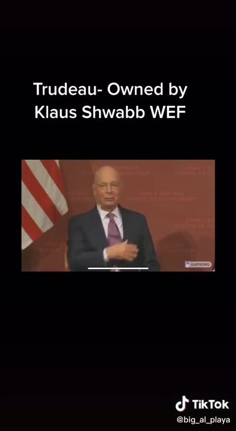 Schwab owns Trudeau and cabinet