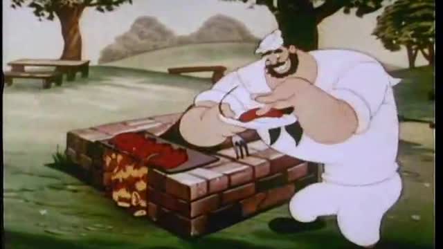 Popeye Cookin with Gags