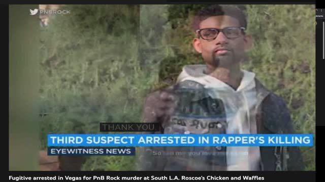 Fugitive Freddie Lee Trone arrested for Pnb Rock murder in Las Vegas