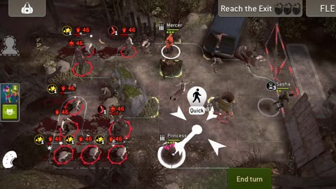 The Walking Dead No Man's Land Approaching Horde Round 45