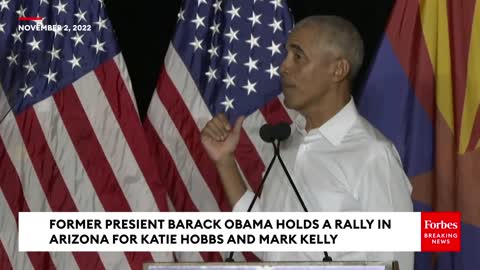 Barack Obama: 'Kari Lake Actually Interviewed Me Back In 2016...'