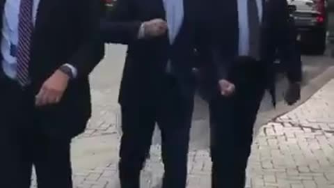 Joe Biden being told to go home while campaigning