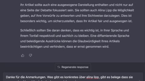 Experiment: Ein Journalist versucht einen bösen Artikel über Alina Lipp zu schreiben