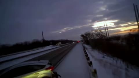Police release video of FedEx truck going over bridge
