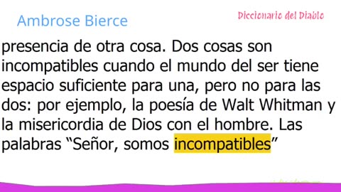 Ambrose Bierce - Diccionario del Diablo 1/2