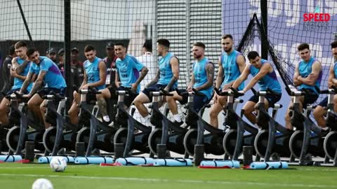 Lionel Messi nowhere to be seen as Argentina train just hours after fiery World Cup win over Holland