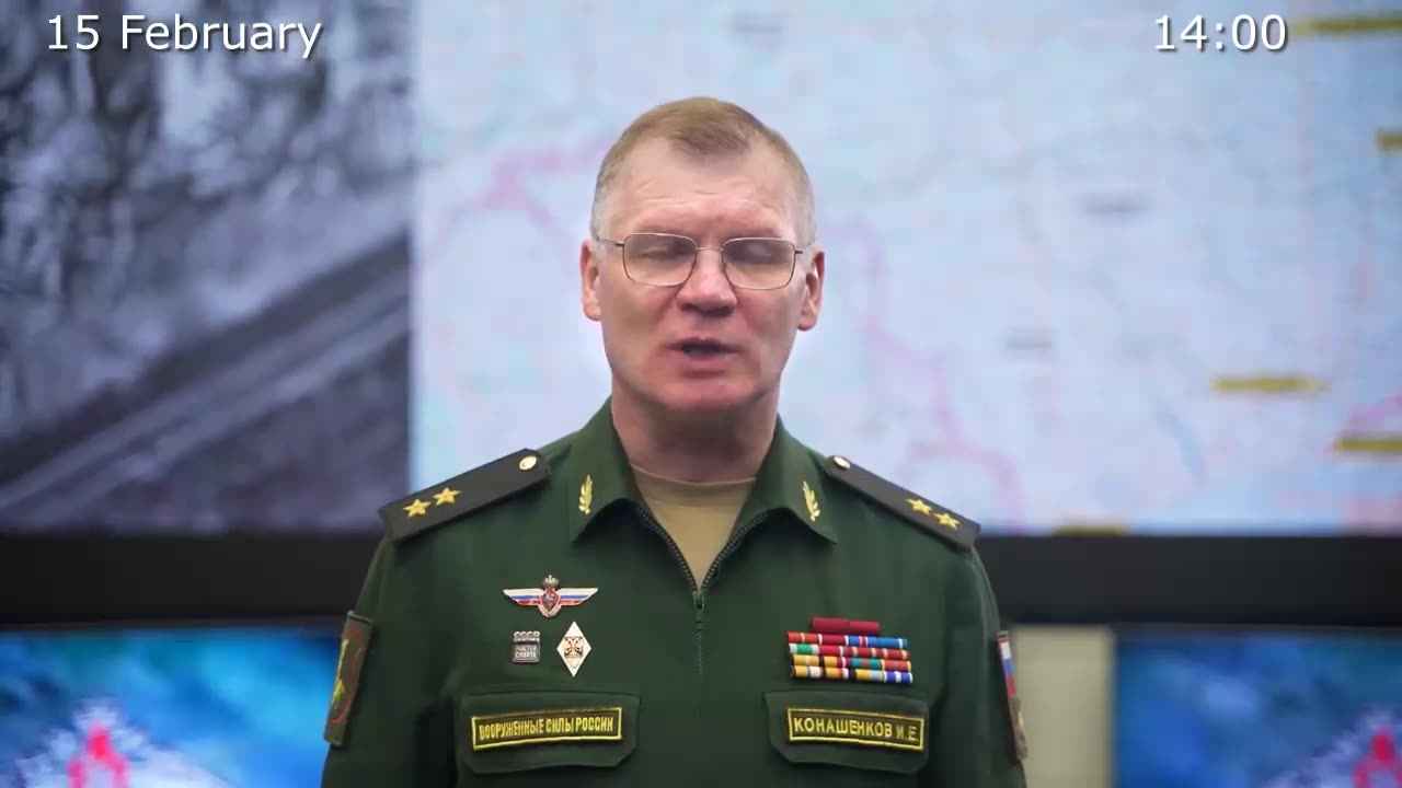 Russian Defence Ministry report on the progress of the SMO Areas