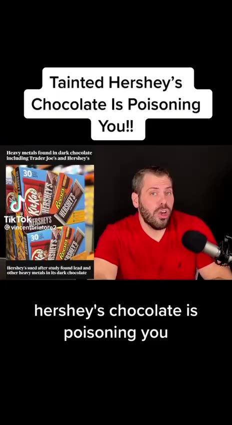 Tainted Hershey’s Chocolate Is POISONED !!!!