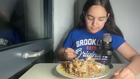 Rice and Green beans mukbang | ASMR