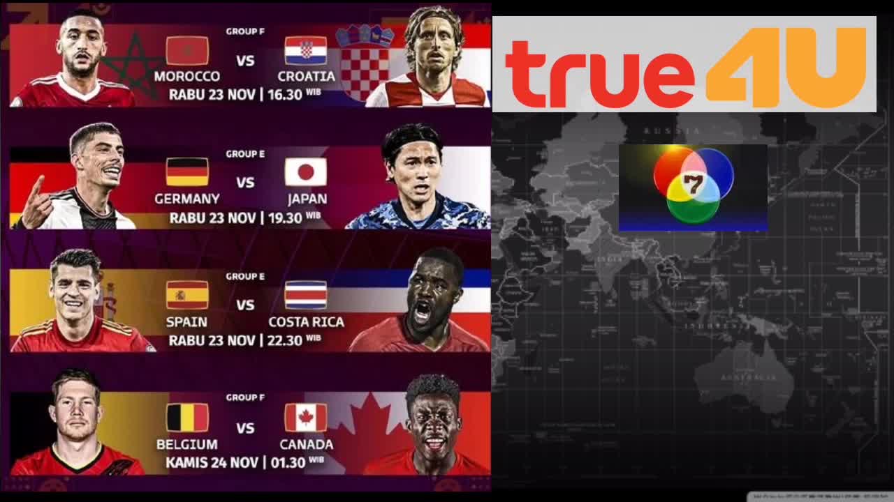 Channel Di THAICOM Yang Menayangkan Piala Dunia Hari ini