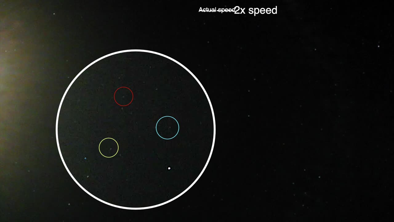 Triangle Points of Light Possible #UAP Captured with SiOnyx Aurora Pro Camera