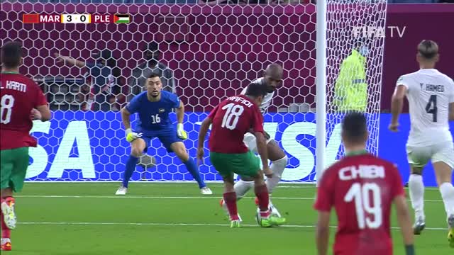 Morocco v Palestine FIFA Arab Cup Qatar 2021 Match Highlights