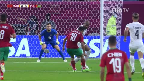 Morocco v Palestine FIFA Arab Cup Qatar 2021 Match Highlights