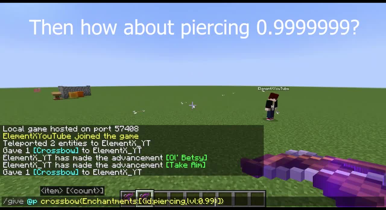 Can piercing 0.5 pierce through