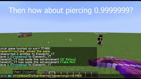 Can piercing 0.5 pierce through