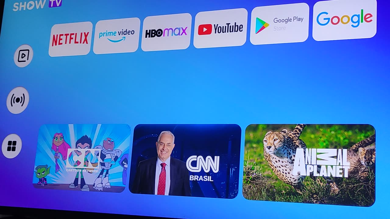MOSTRANDO O FUNCIONAMENTO COMPLETO da SHOW TV BOX minhas PRIMEIRAS Impressões
