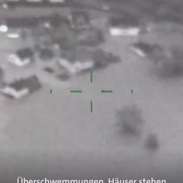 Ahrtal Flutkatastrophe, Aufnahmen Polizeihubschrauber