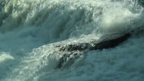 Close Up waterfall