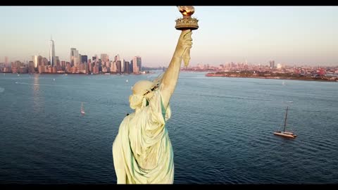 Statue Of Liberty - NYC _ 360° in 4K