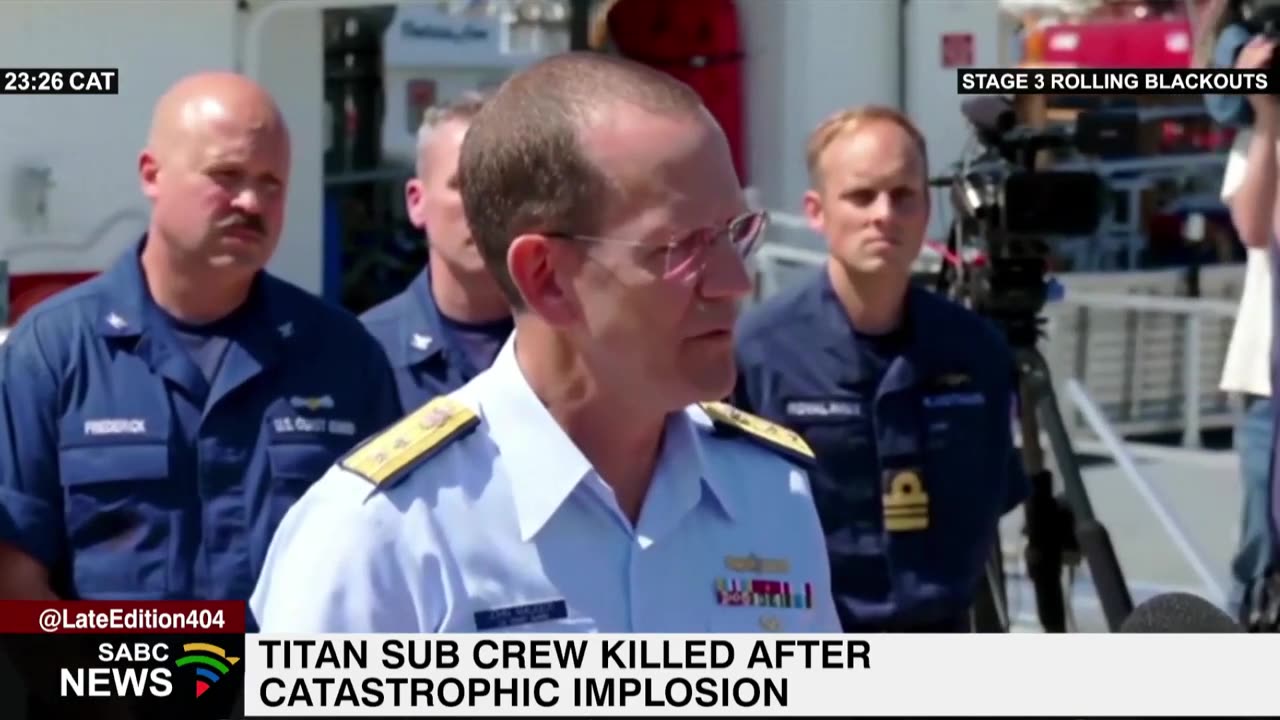 US NAVY DETECT WHAT IS THE CASE FOR TITAN IMPLOSION