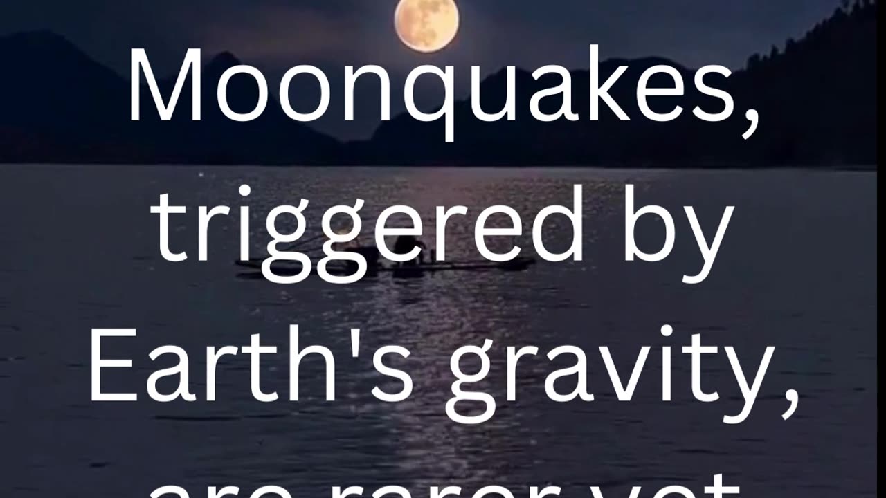 Moonquakes #Moonfacts #LunarEnigma #MoonMysteries