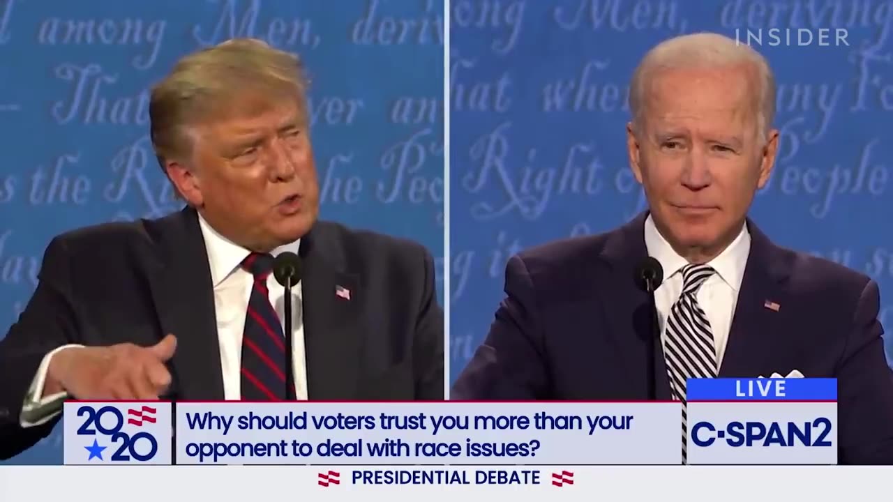 Highlights From Trump And Biden's Chaotic First Presidential Debate