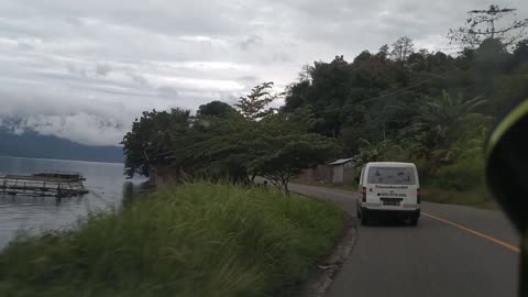Walking around singkarak