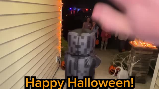 Giving iPhones on Halloween in place of candy