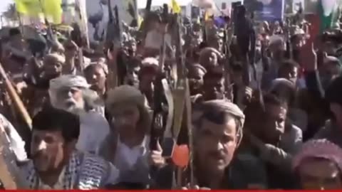 Yemen protest in support of Palestinians in Gaza